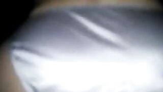 Mature Girl's Satin Panty Ass