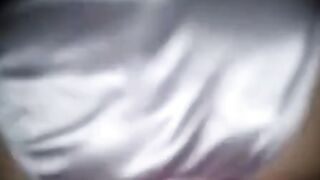 Mature Girl's Satin Panty Ass