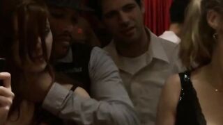 Huge tits slaves anal training party