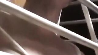 MuscleJockBound.com - Franco Dex plays with sub's sore nipples