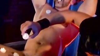 MuscleJockBound.com - Duke Rivers splashes hot cum from swollen balls