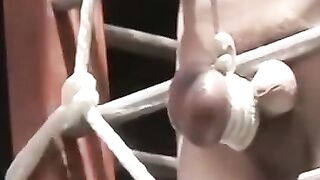 MuscleJockBound.com - Chet Walker endures painful CBT from sadistic dom