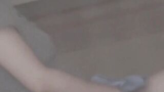 I thrilled the peeper by toying in view of his secret cam