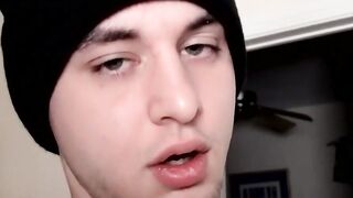 Str8Thugs.com - Straight tattooed thug's solo cock stroking and orgasmic cum blasting