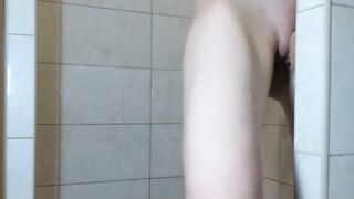 Stepsister Masturbating in the Shower Caught on Spy Cam