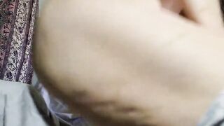Cute Camgirl Plays with Yoga Pants - Amateur Solo