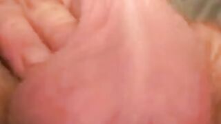 Rough mature guy gets nude and wanks aggressively