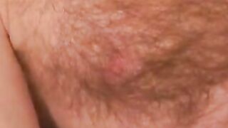 Rough mature guy gets nude and wanks aggressively
