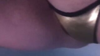 Stepsister Masturbates Under Jacuzzi Water