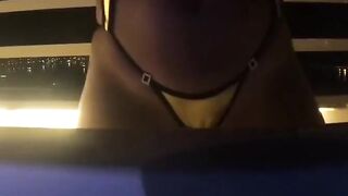 Stepsister Masturbates Under Jacuzzi Water