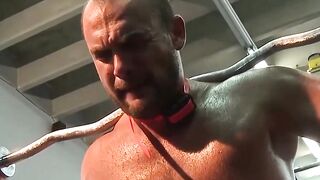 DaddyBondageBoy.com - Big guy Jessie needs to shoot his seeds