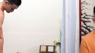 Spa therapist Don gives Yowei more than massage with cock