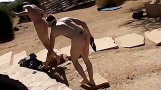 Dick lover Brendan worships feet with his hot friend in bed