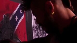 Ricky Sins grabs Draven Torres cock and balls brutally