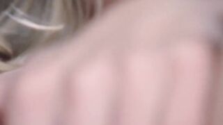 Slow and Gentle Solo Masturbation - Blonde Babe Orgasm