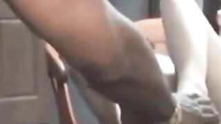 Homemade Interracial Cuckold Creampie with Amateur Girl