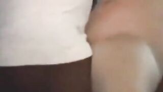 Homemade Interracial Cuckold Creampie with Amateur Girl