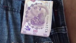 Venezuelan Nicolas crowds mouth with two uncut cocks