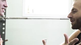 My meaty cock erupts as Joel Someone breeds me