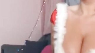 Big Tits Xmas Webcam Show