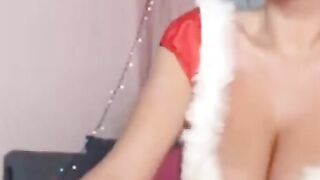 Big Tits Xmas Webcam Show