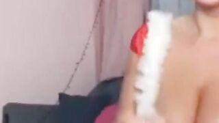 Big Tits Xmas Webcam Show