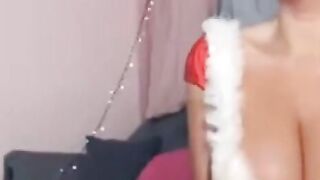 Big Tits Xmas Webcam Show