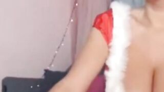 Big Tits Xmas Webcam Show
