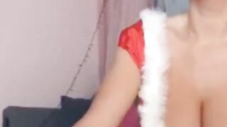 Big Tits Xmas Webcam Show