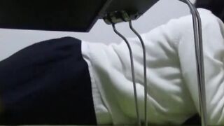Voyeur adored watching Japanese babe stroke her wet pussy