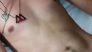 RealAltGuys.com - Horny goth twink enjoys hot stroking his hard cock