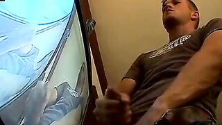 Str8Thugs.com - Straight thug's solo mighty hands cock pleasuring and cum blasting fe