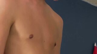 BoyDesire.com - Horny twink Alex Silvers' passionate rimming and intense blowjob sess