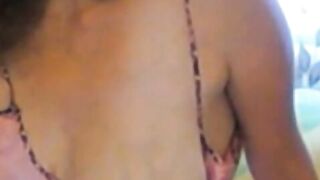 Big-Titted Amateur MILF Plays with Her Nipples on Webcam