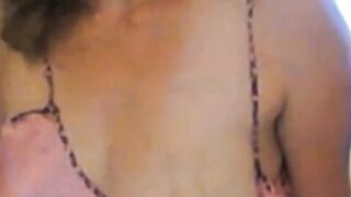 Big-Titted Amateur MILF Plays with Her Nipples on Webcam