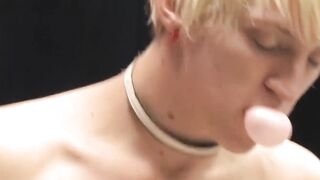 BoyObsession.com - Emo twink's cum spray after hard drilling and sixty nine