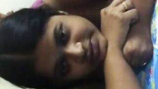 Big-Titted Indian College Girl's Webcam Sex