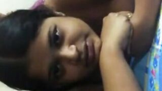 Big-Titted Indian College Girl's Webcam Sex