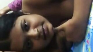 Big-Titted Indian College Girl's Webcam Sex