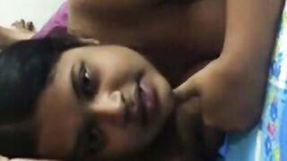 Big-Titted Indian College Girl's Webcam Sex