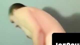 Young amateur probes ass while buddy fist pumps