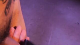 Ricky Sinz screams as boots and riding crop punish his ass
