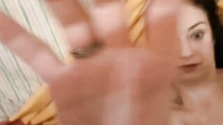 Big-Titted Czech Babe Squirts During Hardcore POV Blowjob