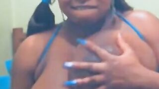 Big Black Boobs on Cam