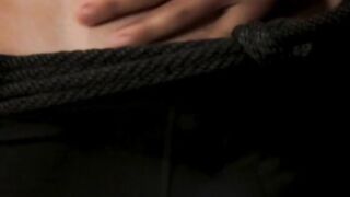 Sebastian Keys and Chance Summerlin torment tied and tickled Scott DeMarco in dungeon