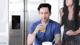 Tommy Pistol Punishes Nagging Wife Charlie Valentine with Rough Bondage Sex