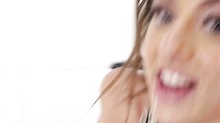 Bald stud dominates Gia Derza wrecking throat and gaping ass