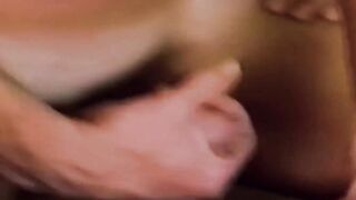 Vintage Aaron shaves Gibsons ass while his cock gets sucked