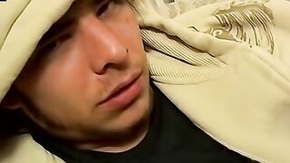 Str8Thugs.com - Muscular jock's solo cock stroking and post-cumming dry jerking scene
