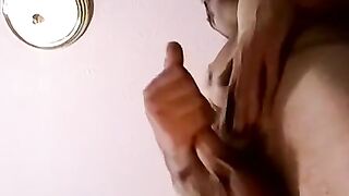 JoeSchmoeXXX.com - Hunky amateur dude with mustache masturbates solo on video with pr